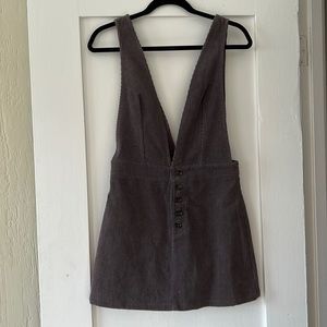 NWT Honey Belle (Nordstrom) 90s purple overall dress